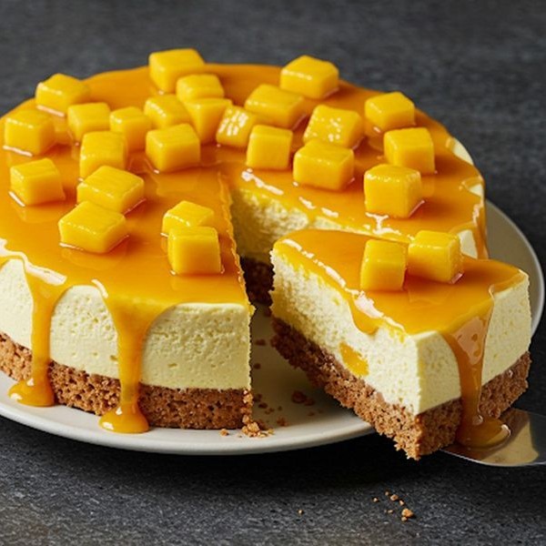 Cheesecake de mango